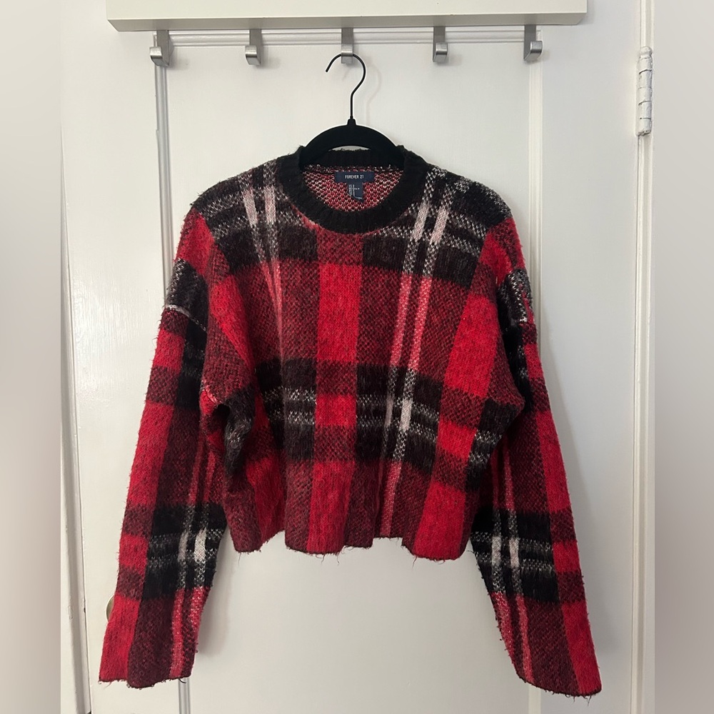 Red and Black Sweater